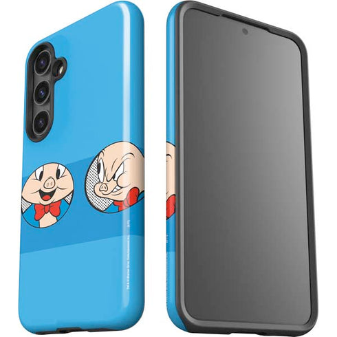Looney Tunes Porky Pig Two Circles Galaxy S24 Impact Case